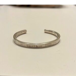 Tiffany & Co. Elegant Silver Cuff Bracelet